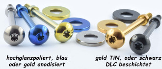 Titan (Ti6Al4V) - Ventildeckelschrauben Sonderf.